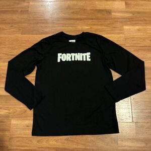 FORTNITE Black Long Sleeve Shirt | youth size 14/16